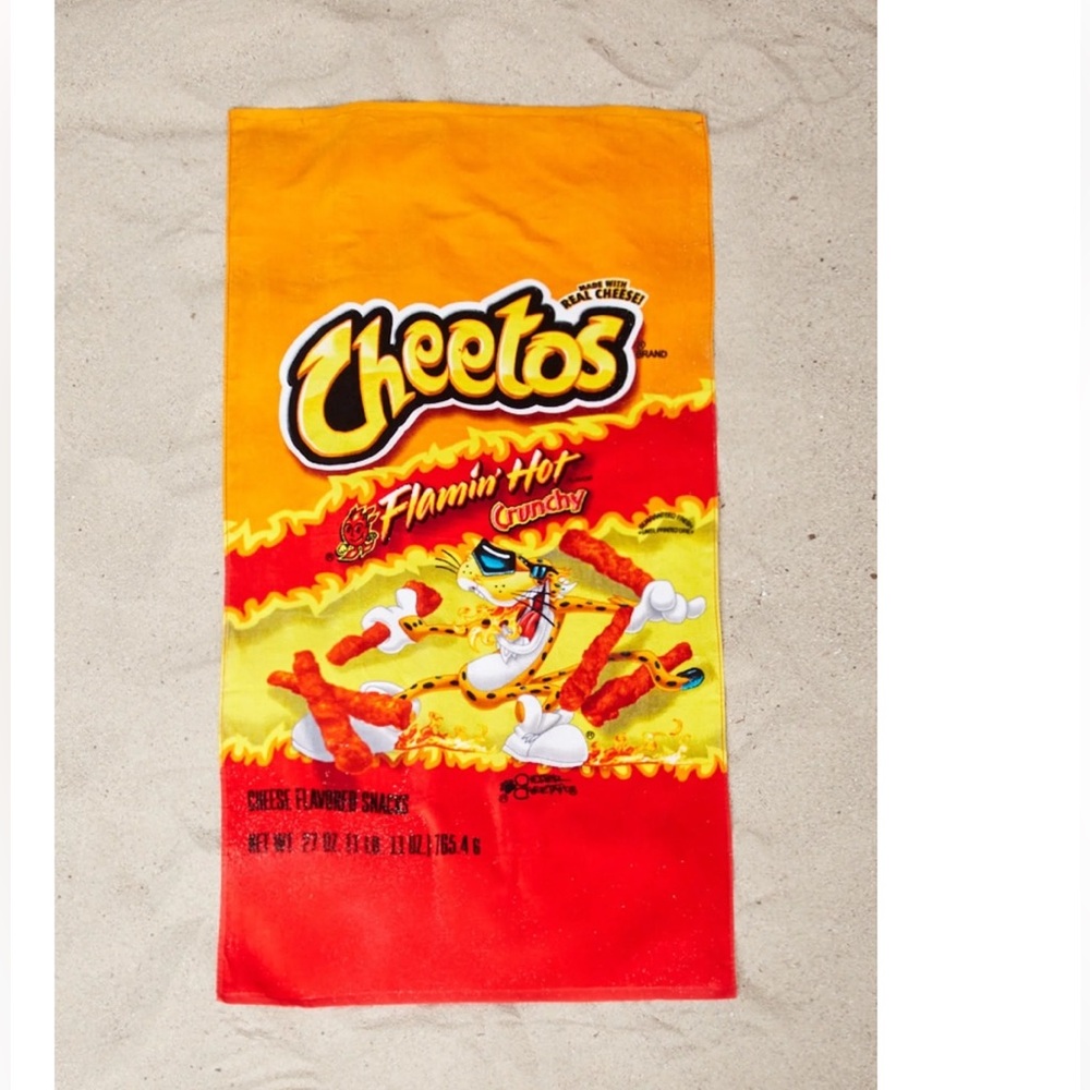 Forever 21 x Cheetos Flamin' Hot Beach Towel